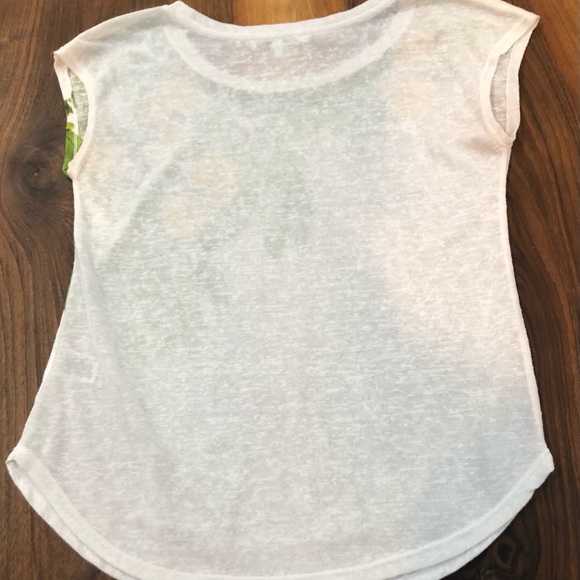 MILLY for DesigNation SHIRT Size: XS (EXTRA SMALL) NWOT Lemon Sequin - Picture 5 of 5